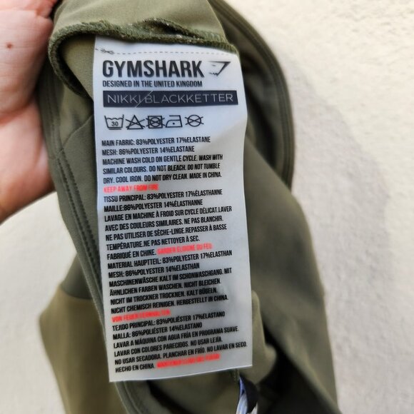 5/$100 SALE - Gymshark x  Nikki Blackketter Dynamic Legging in Olive - Picture 8 of 8